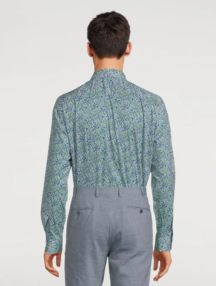 Tailored-Fit Shirt Liberty Floral Print