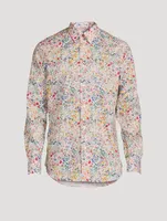 Cotton Shirt Liberty Floral Print