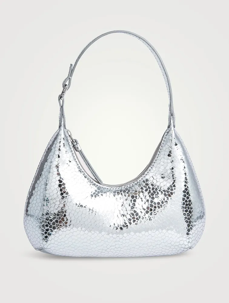 Baby Amber Flagstone Leather Shoulder Bag