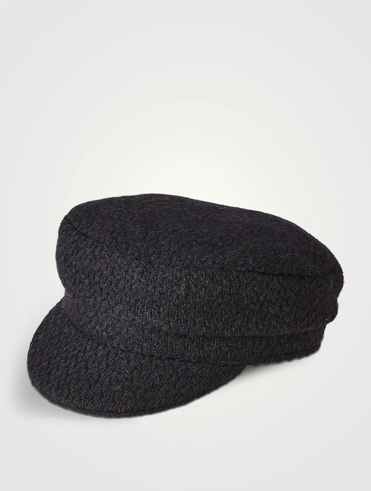 Evie Wool Baker Boy Cap
