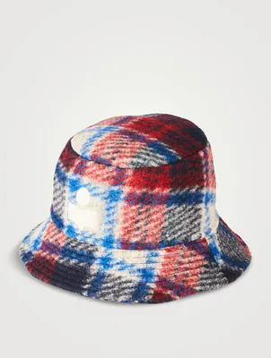 Haley Wool Bucket Hat Check