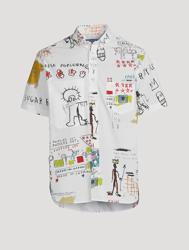 Basquiat x Cotton Short-Sleeve Shirt