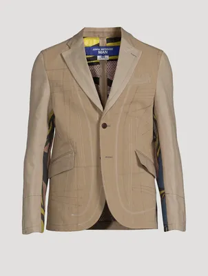 Roy Lichtenstein x Junya Watanabe Cotton And Linen Jacket