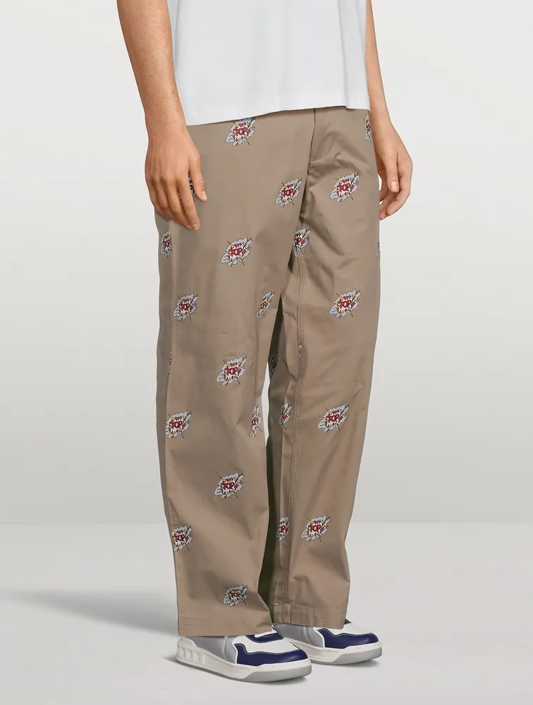 Roy Lichtenstein x Junya Watanabe Chino Pants
