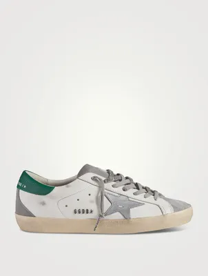 Super-Star Leather Sneakers With Suede Toe