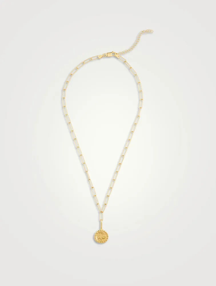 24K Goldplated WE.AR The Sun Necklace
