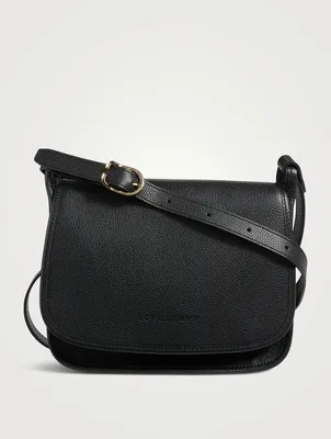 Medium Le Foulonné Leather Crossbody Bag