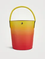 Épure Tie-Dye Leather Bucket Bag