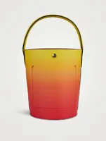 Épure Tie-Dye Leather Bucket Bag