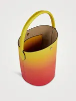 Épure Tie-Dye Leather Bucket Bag