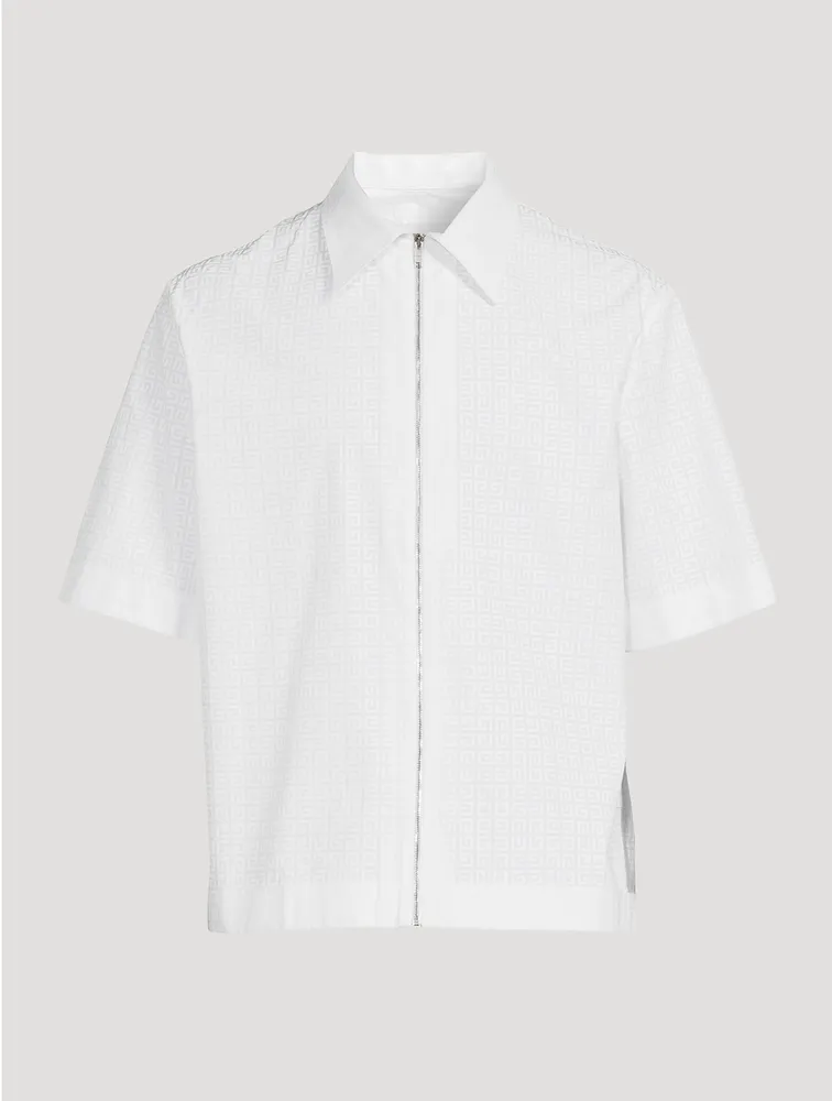 4G Zip Short-Sleeve Shirt