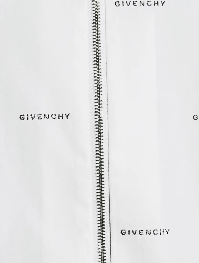 Zipped Boxy Shirt