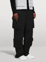 Cotton Relaxed Cargo Pants