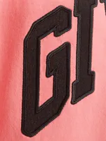 College Logo Oversized T-Shirt