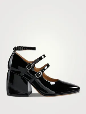 Patent Leather Mary Jane Pumps