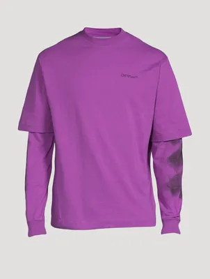 Jumbo Arrow Double Long-Sleeve T-Shirt
