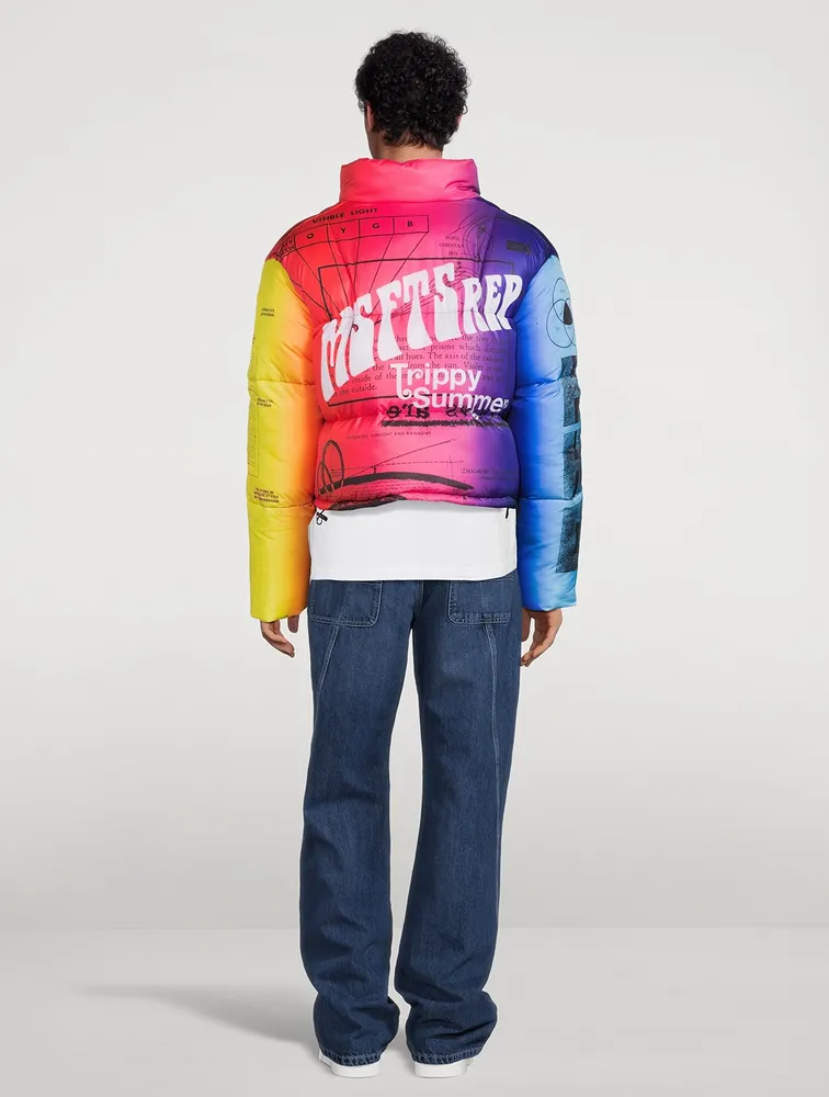 Rainbow Puffer Jacket
