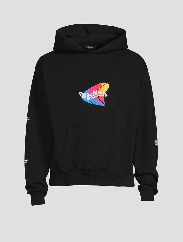 Warped M Cotton Hoodie