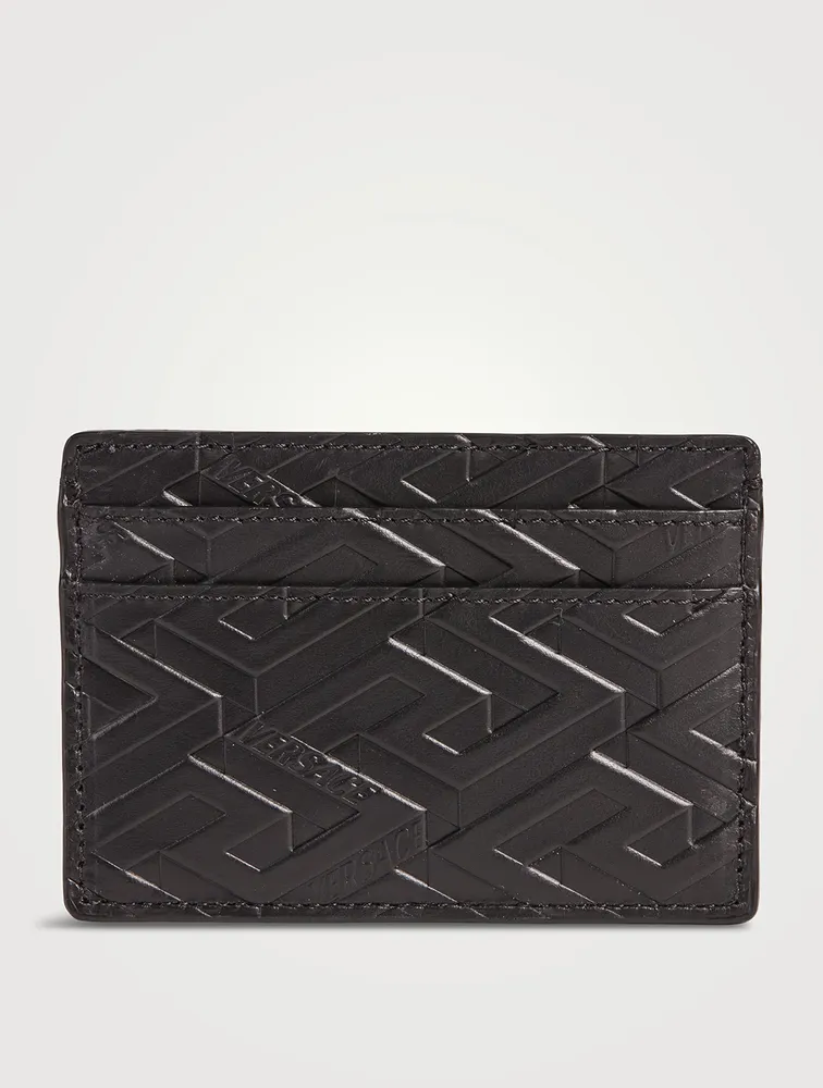 La Greca Leather Card Case