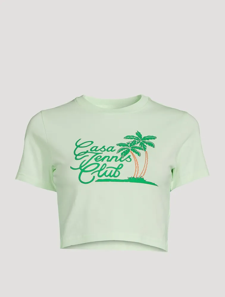 Casa Tennis Club Cropped T-Shirt