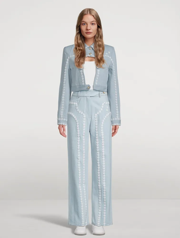 Straight-Leg Jeans