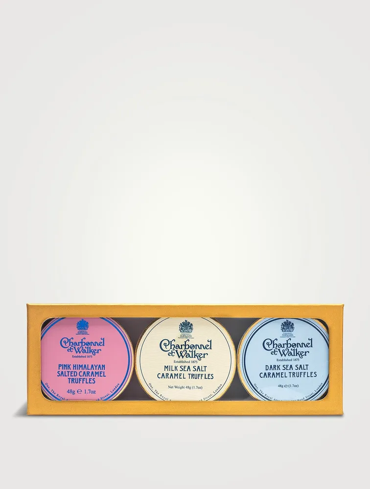 Dark, Milk, And Pink Himalayan Truffle Gift Set