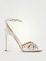 Tequila Embellished Leather Sandals