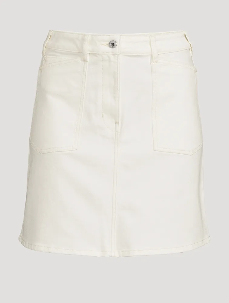Denim Mini Skirt