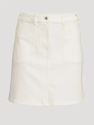 Denim Mini Skirt