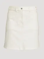 Denim Mini Skirt