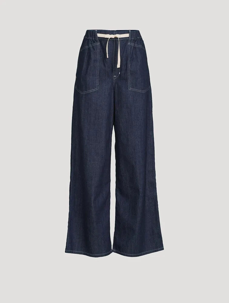 Wide-Leg Sailor Jeans