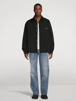 La Chemise Boulanger Wool Padded Overshirt