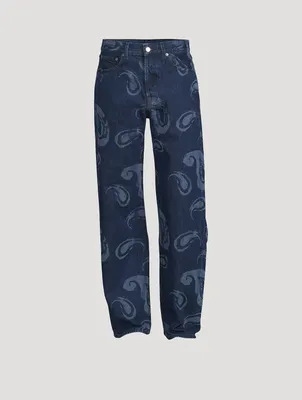 Le De-Nimes Suno Straight-Leg Jeans