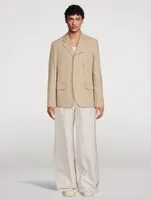 La Veste Feijoa Linen Jacket
