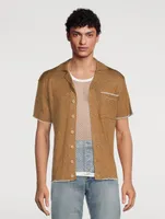 La Maille Prata Sparkle Knit Shirt