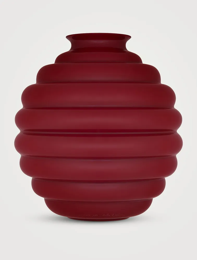 Carretto Venini Large Glass Vase