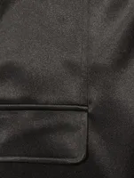 Satin Cargo Pants