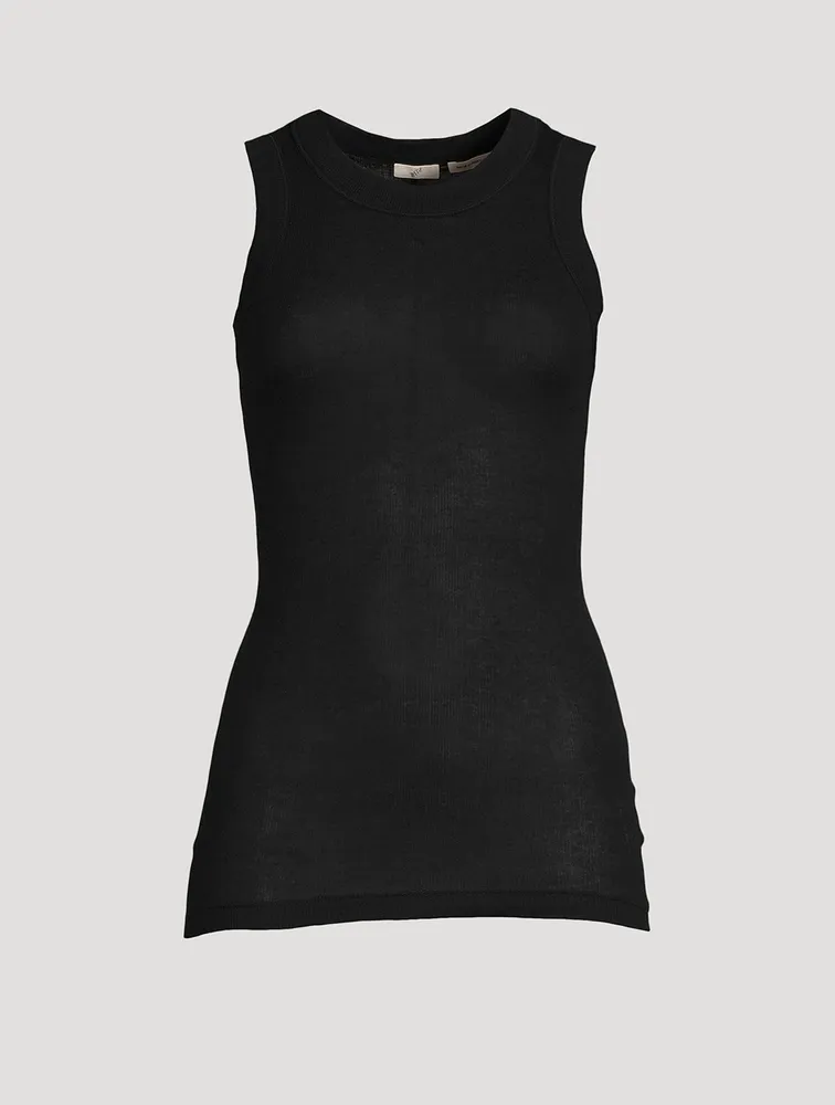 Jersey Sleeveless Tank Top