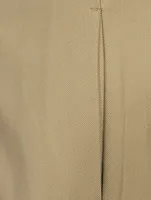 Tailored Fold-Up Trousers