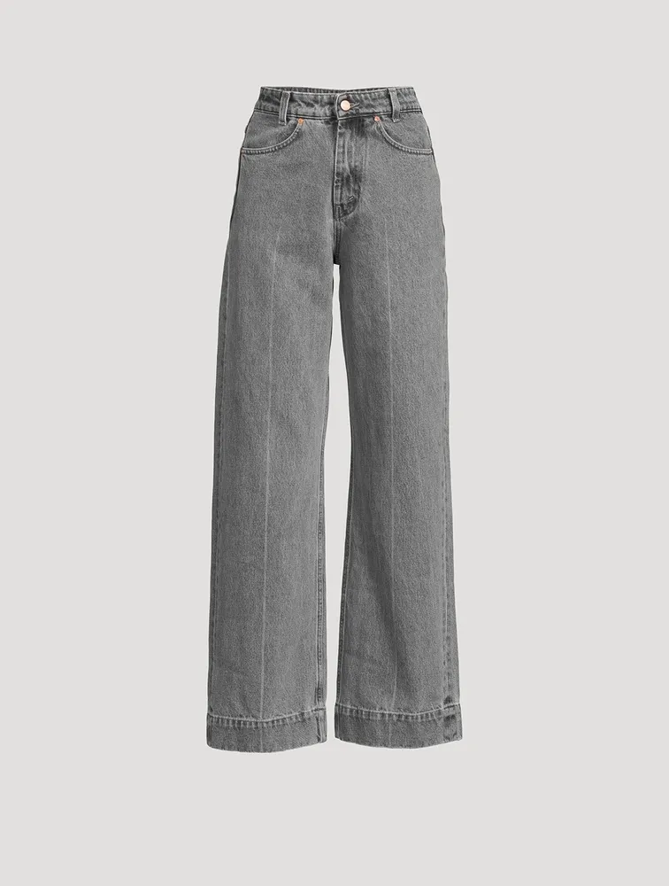 Bite Laser Wide-Leg Jeans