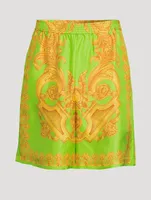 Barocco 660 Silk Shorts
