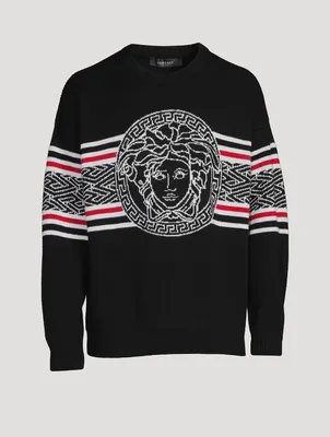 Medusa Wool Jacquard Sweater