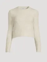 Alpaca And Wool Fitted Sweater