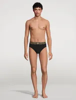 Pack Of Two Greca Border Briefs
