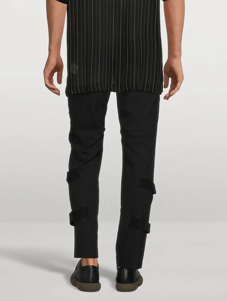 Pilner Wool-Blend Slim-Fit Pants