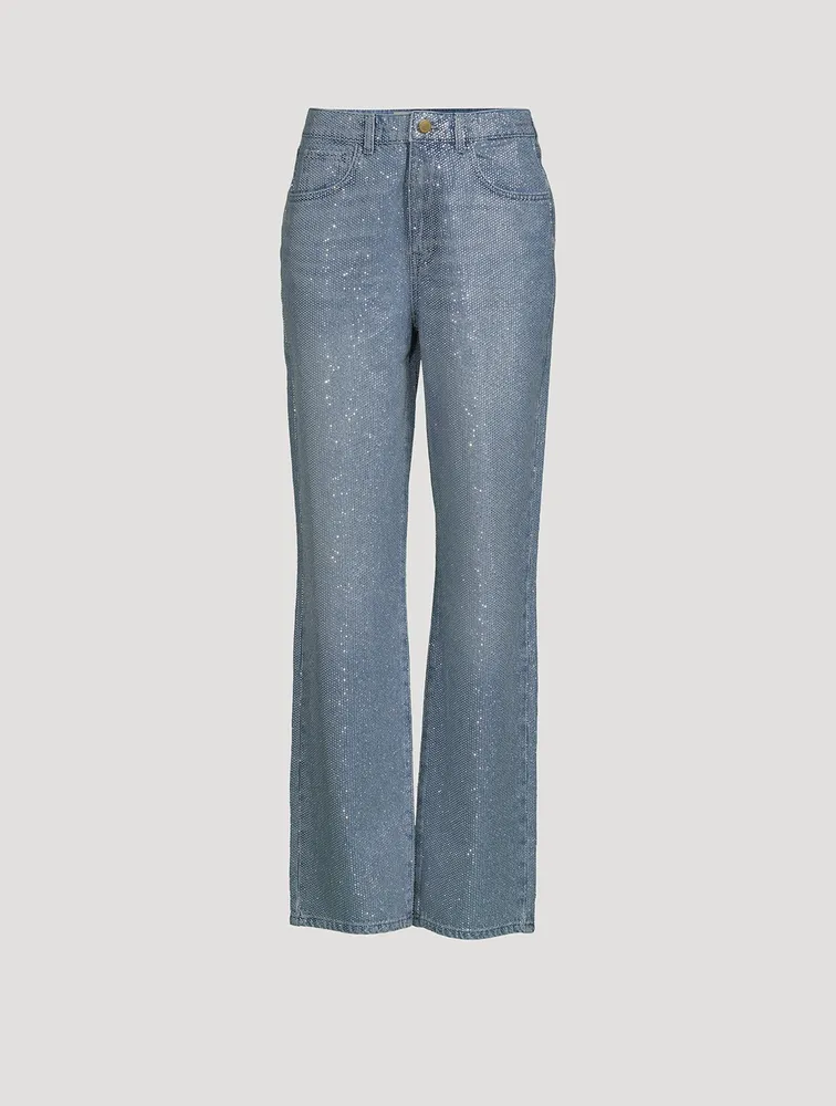 Ms. Keaton High-Waisted Wide-Leg Jeans