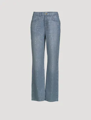 Ms. Keaton High-Waisted Wide-Leg Jeans