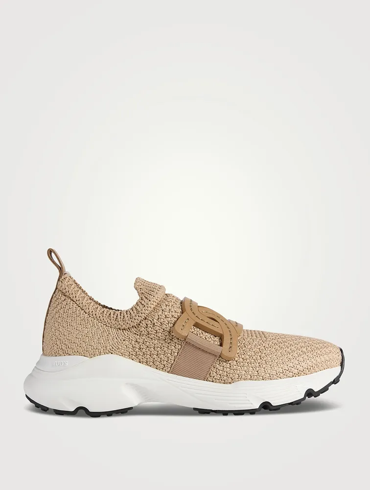 Kate Chain Knit Slip-On Sneakers