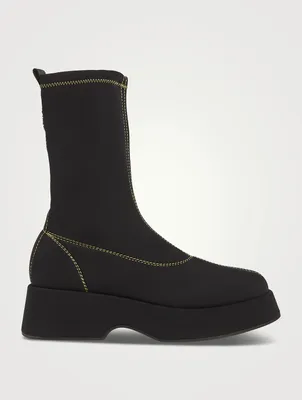 Flatform Sock Boots