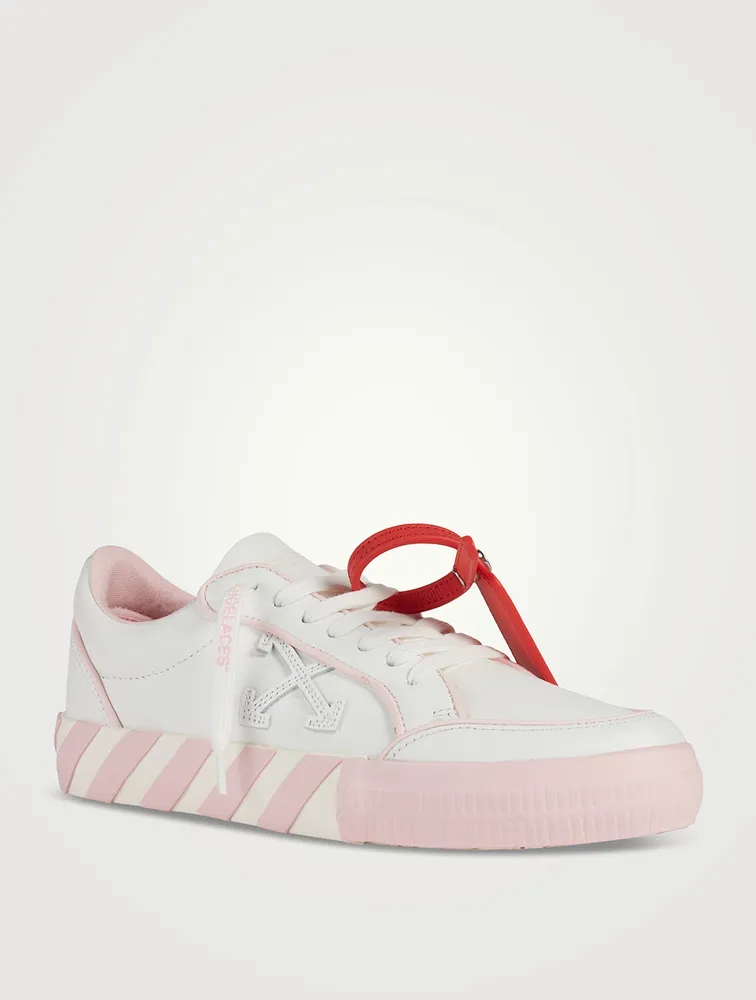 Low Vulcanized Leather Sneakers